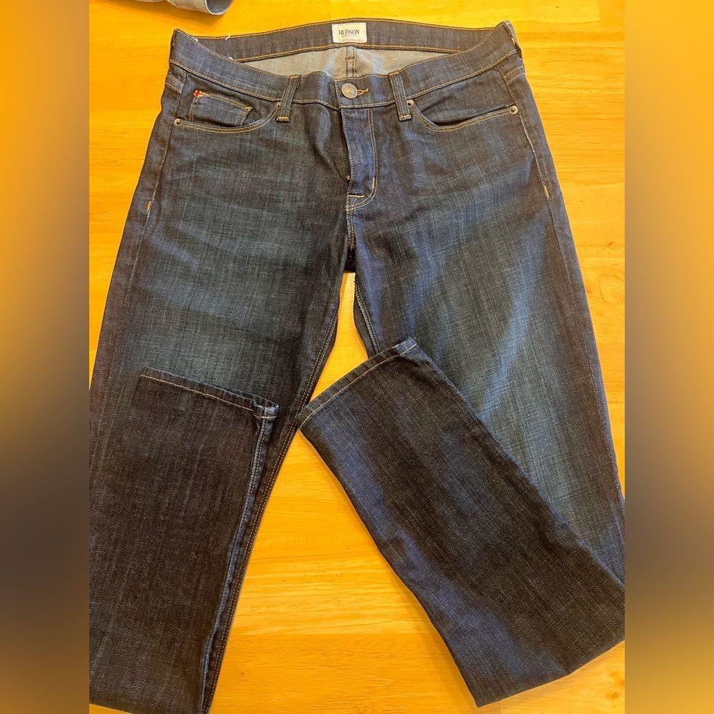 Hudson Jeans NWT Collette Skinny Blue Denim Versatile sz 29 festival designer